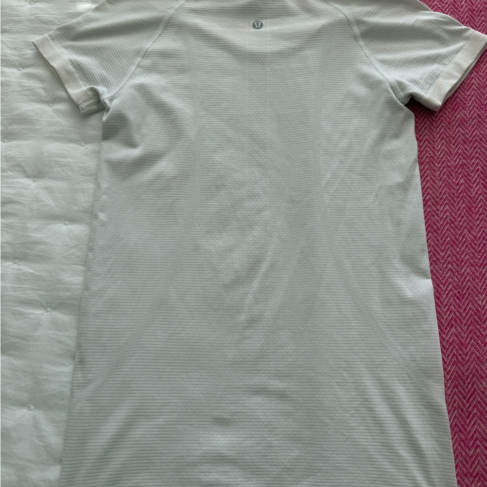 Lululemon White Athletic Top